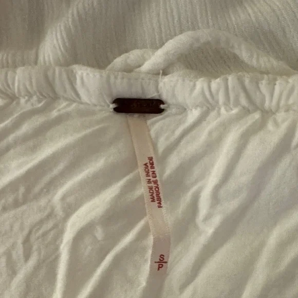 Free People Ivory Backless Halter Dress - Picture 9 of 9